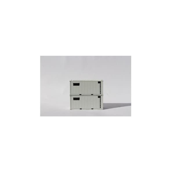 Animacion N Scale Military Series Container with Magnetic System, Grey AN1662373 - main